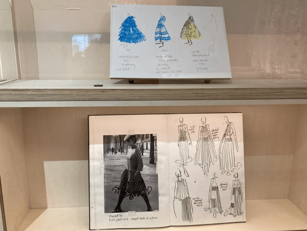 Concept Illustrations and Sketches Found in The Art School Section.