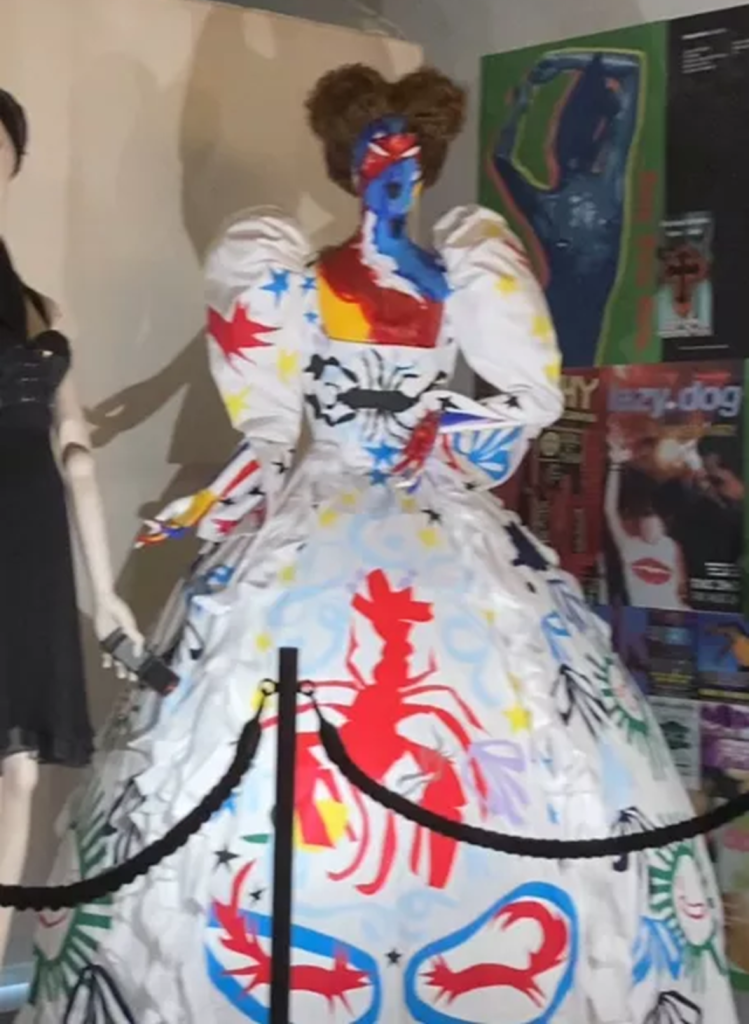 Charles Jeffrey Lobster Dress on Display